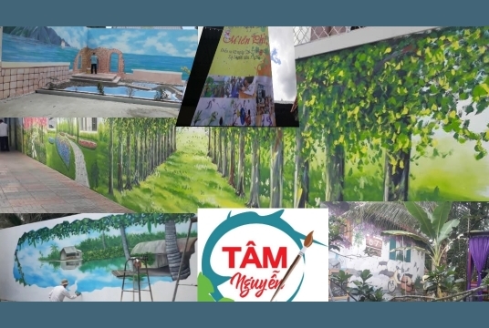 Những Chuyến Đi Vẽ Tranh Tường Tại Miền Tây
