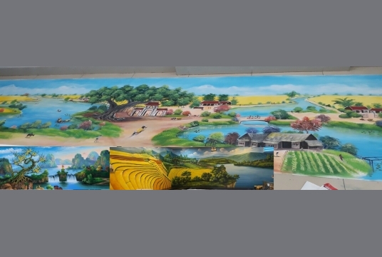 Vì Sao Tranh Đồng Quê ,Sơn Thủy Thường Bị Gọi Là Bờ Hồ ,Hàng Chợ Và Sến