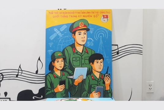 Vẽ Tranh Tuyên Truyền Cổ Động 