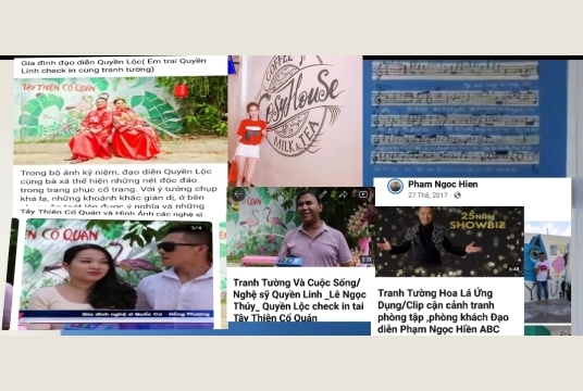 Vẽ Tranh Tường Theo Đơn Đặt Hàng Của Các Nghệ Sĩ Nổi Tiếng