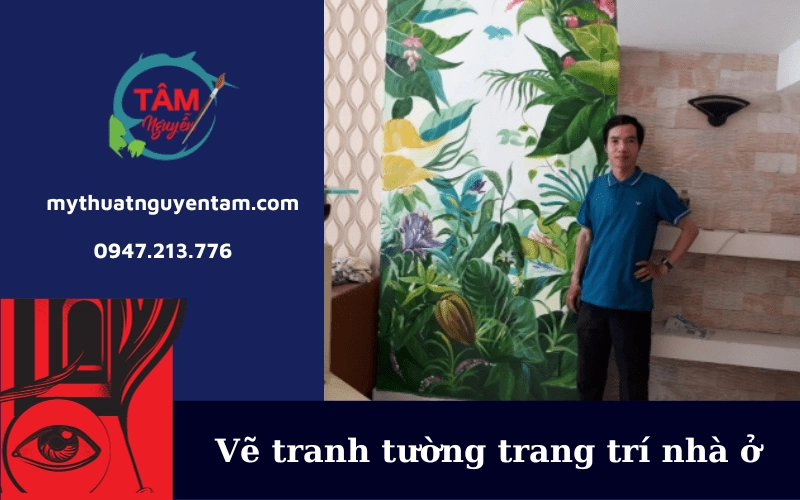 vẽ tranh tường