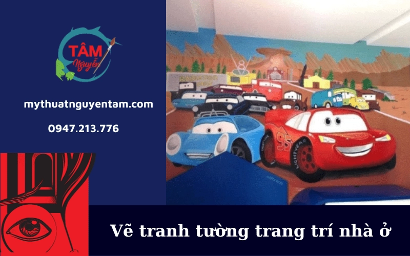 vẽ tranh tường