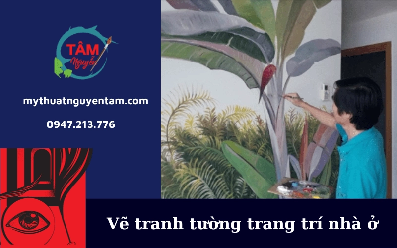 vẽ tranh tường