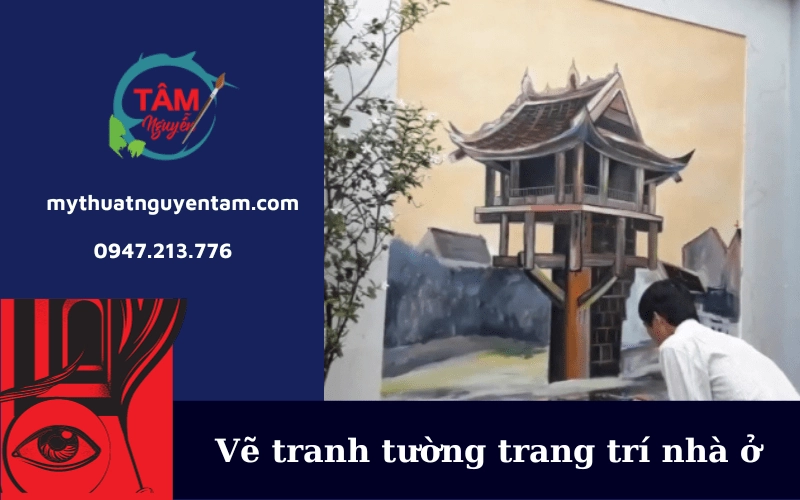 vẽ tranh tường