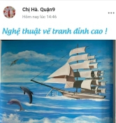 Bức tranh trang trí phòng khách quận 9